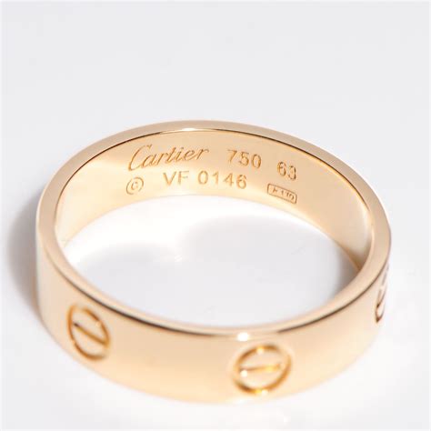 cartier ring love price